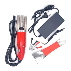 Electric Fish Scaler Clean Fish Remover Cleaner Battery Descaler Scraper 120W Waterproof Seafood Knif Tools kitchen 2022
