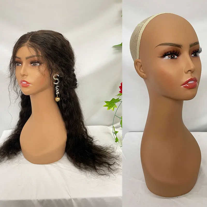 Female Plastic Mannequin Head Model Heads Wig Display Head for Wigs Sunglasses Earrings