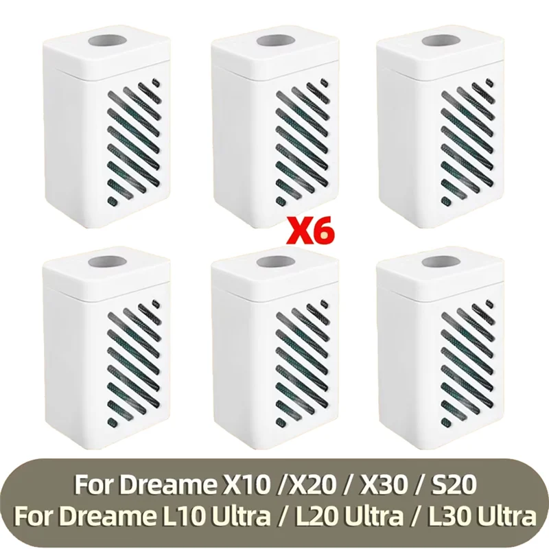 ¡Promoción! Módulo plateado para limpieza mejorada, apto para modelos de aspiradora Dreame X10 X20 X30 L10 Ultra L10S Ultra L20 Ultra
