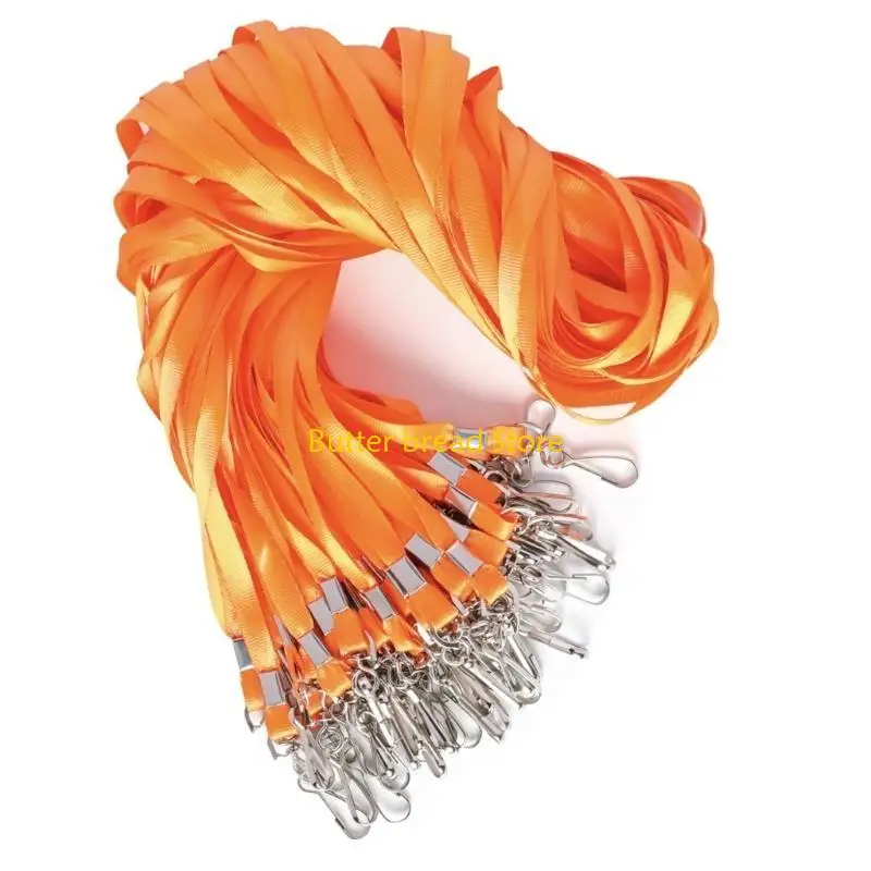 W89c 100 pcs lanyard keselamatan lanyard lanyard leher lanyard untuk pria