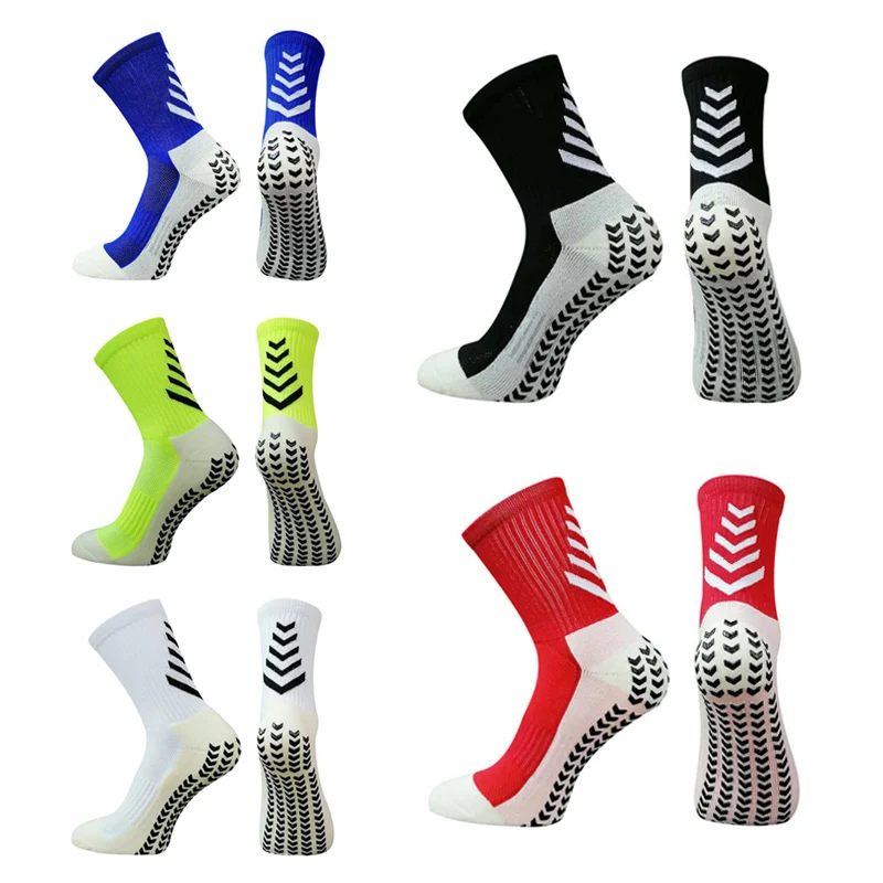 Professional Anti-Slip Football Socks Men Thickened Breathable Training Sports Socks Men Outdoor Running Cycling Soccer Socks