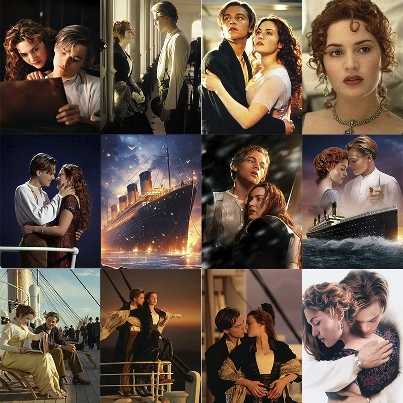 2024 New 5D DIY RMS Titanic Diamond Painting Kit Diamond Embroidery Color Oil painting handmade DIY Mosaic art home decoration