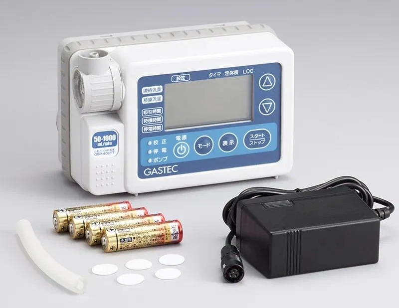 GASTEC GSP 400FT Electric Air Sampler Constant Current Atmospheric Gas Sampling Pump Collector For Industrial Testing Use