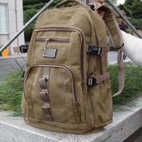 Men's New Retro  Backpacks Trend Canvas Bags Large Capacity Outdoor  Leisure Travel Bag Male  Mochila E58