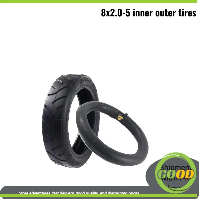

8X2.0-5 inner tube and tyre for Electric scooter baby trolley 8 inch pneumatic tire 8x2.00-5 tires