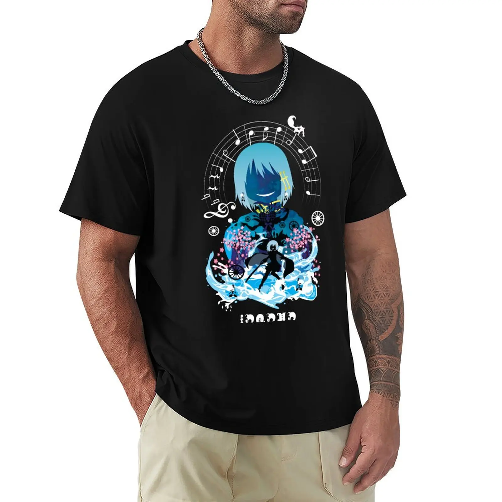 Sayaka negative space T-Shirt Plus Size Comfort Fit Tee