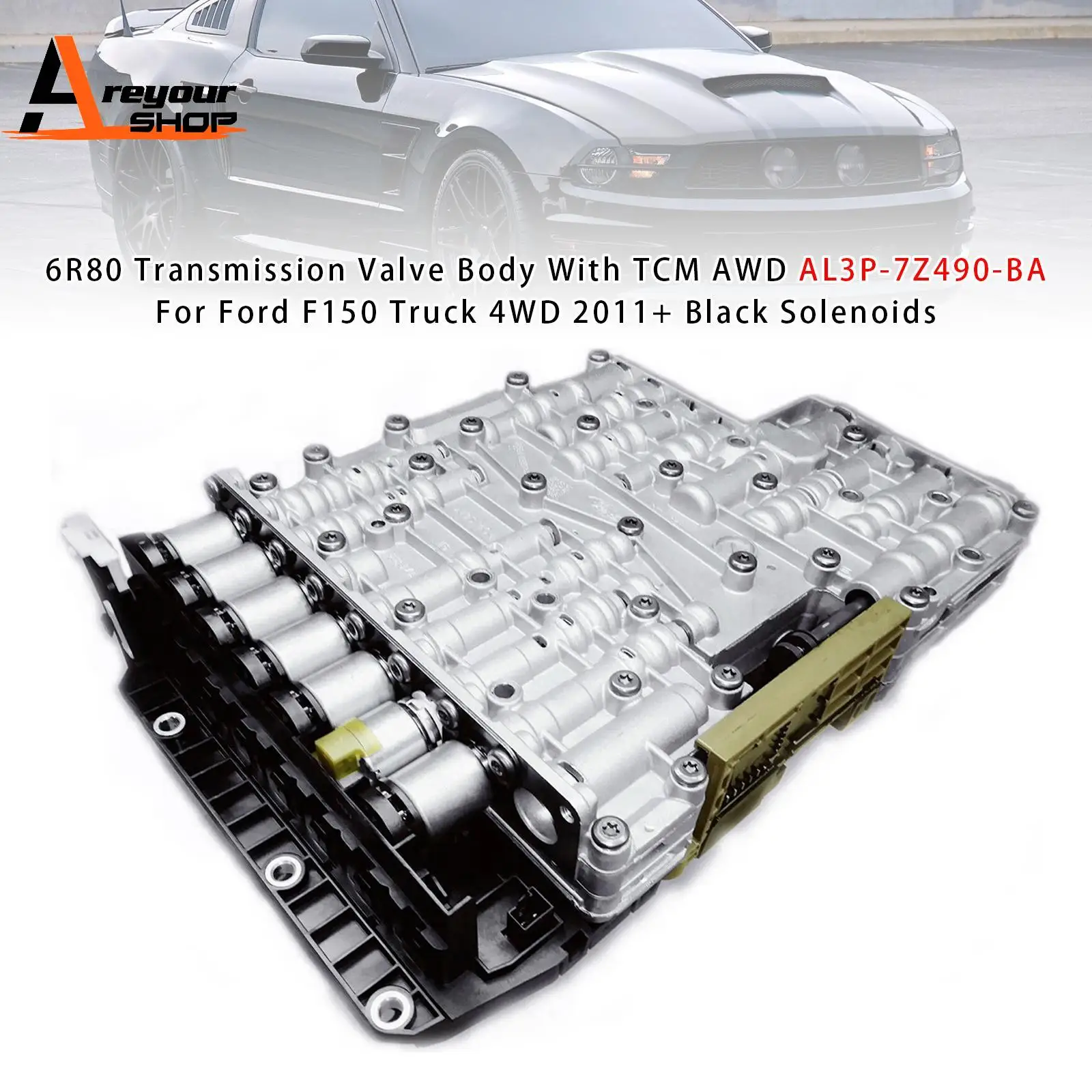 

Корпус клапана коробки передач 6R80 с TCM AWD AL3P-7Z490-BA для грузовика Ford F150 4WD