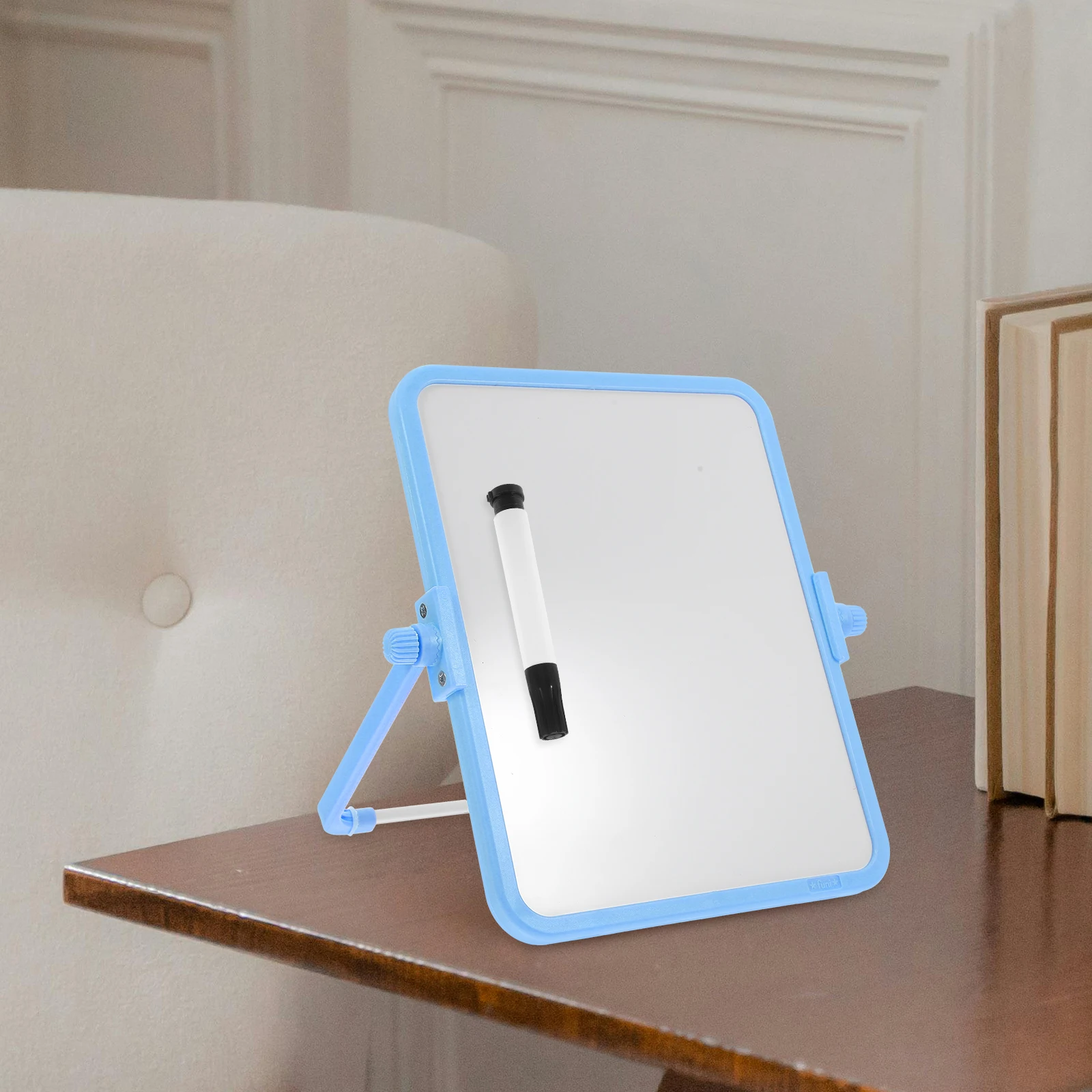 

Magnetic Sketchpad Dry Erase Desktop Whiteboard for Office Drawing Small Boards Portable ABS Plastic Frame Child Whiteboards