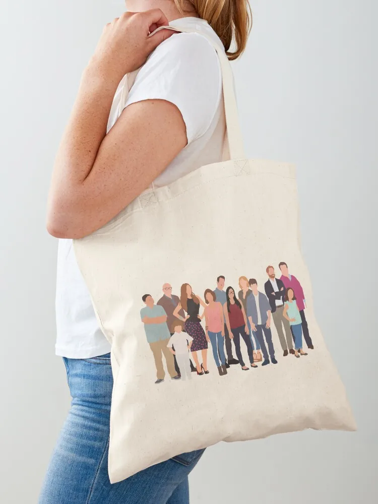 

Modern Family Cast Drawing Tote Bag shopping bag Handbags ecological bags shopping cart bags