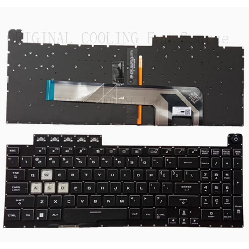 R+  For Asus TUF Gaming FX506 FX506II FA506 FX706 FA706 Laptop Keyboard with Backlit