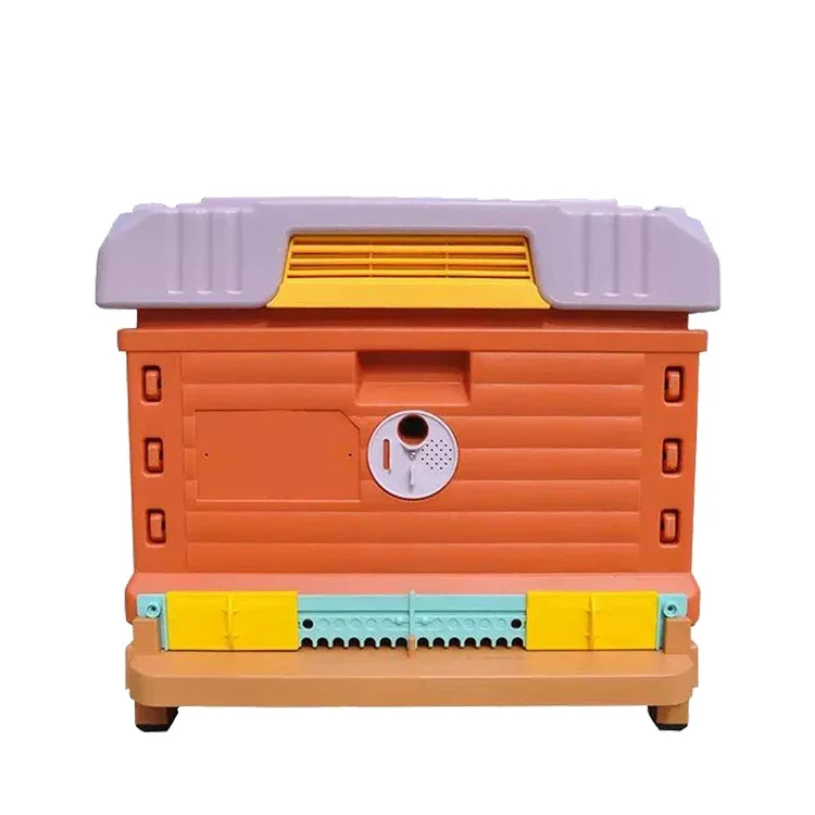 Hot Sale Thermo Insulated Beehive HDPE One-Layer Langstroth Plastic Bee Hive for Beekeeper