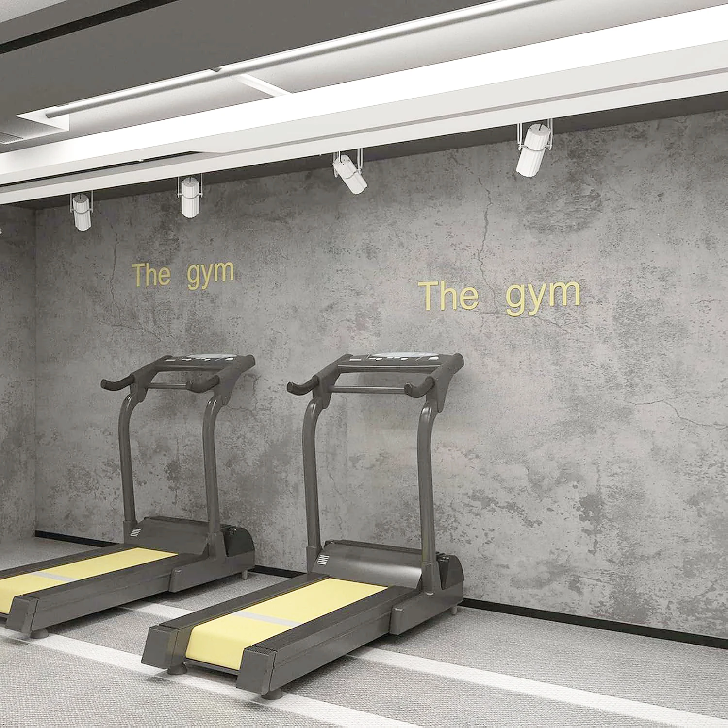 الصناعية الاسمنت الرمادي متجر الملابس غرفة المعيشة ديكور ورق اتصال الفينيل ذاتية اللصق خلفية مقاومة للمياه ملصقات الحائط #2