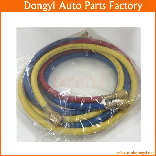 1 set Refrigerant Liquid Addition Pipe Air Conditioner Fluorine Tube For R22 R134 R410 R32 0.9m 1.5m 1.8m