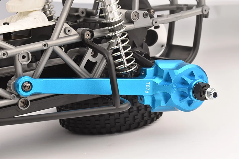 GPM TAMIYA BBX BB-01 Aluminium For 7075 Rear Suspension Arms Larger Bearings