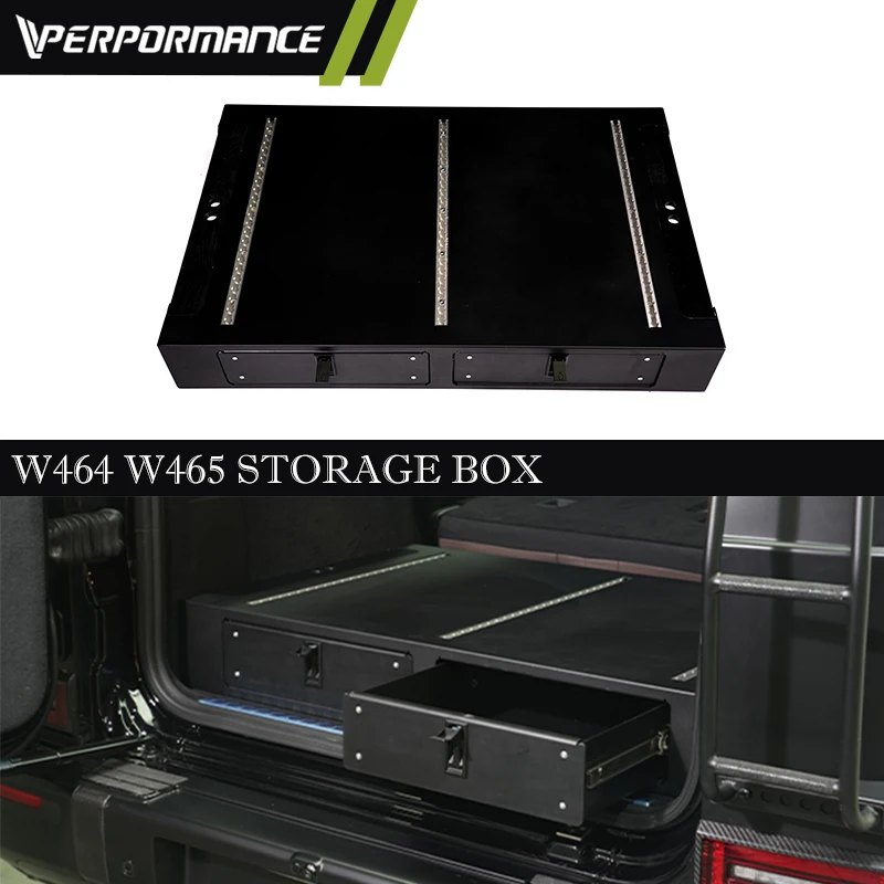

2019-2025 G Class G500 G63 G400D G580 Storage Box Car Accessories Auto Parts for W464 W465 TRUNK Metal Storage Box