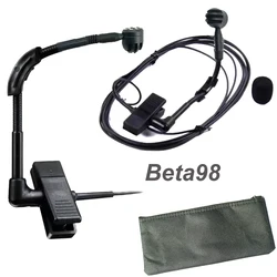 Professional Beta98 Instrument Microphones for Sennheiser Shure AKG Wireless Microfone System Gooseneck Brass Musical Mic