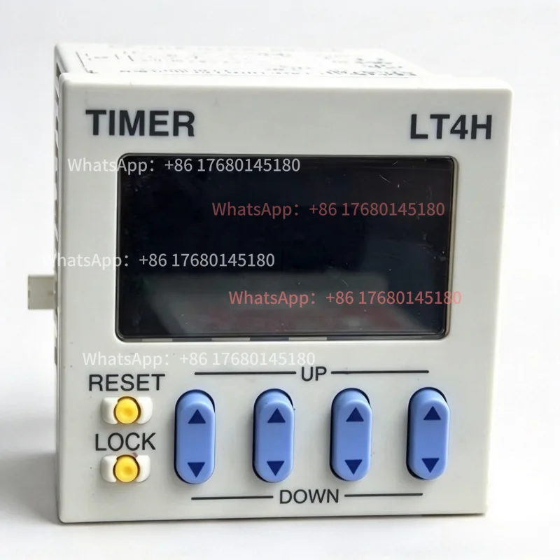 80% new Second hand is not brand new Original LT4H-DC24VS ATL5181 Digital Timer Relay 12-24V DC Multi-Function Time Delay Relay