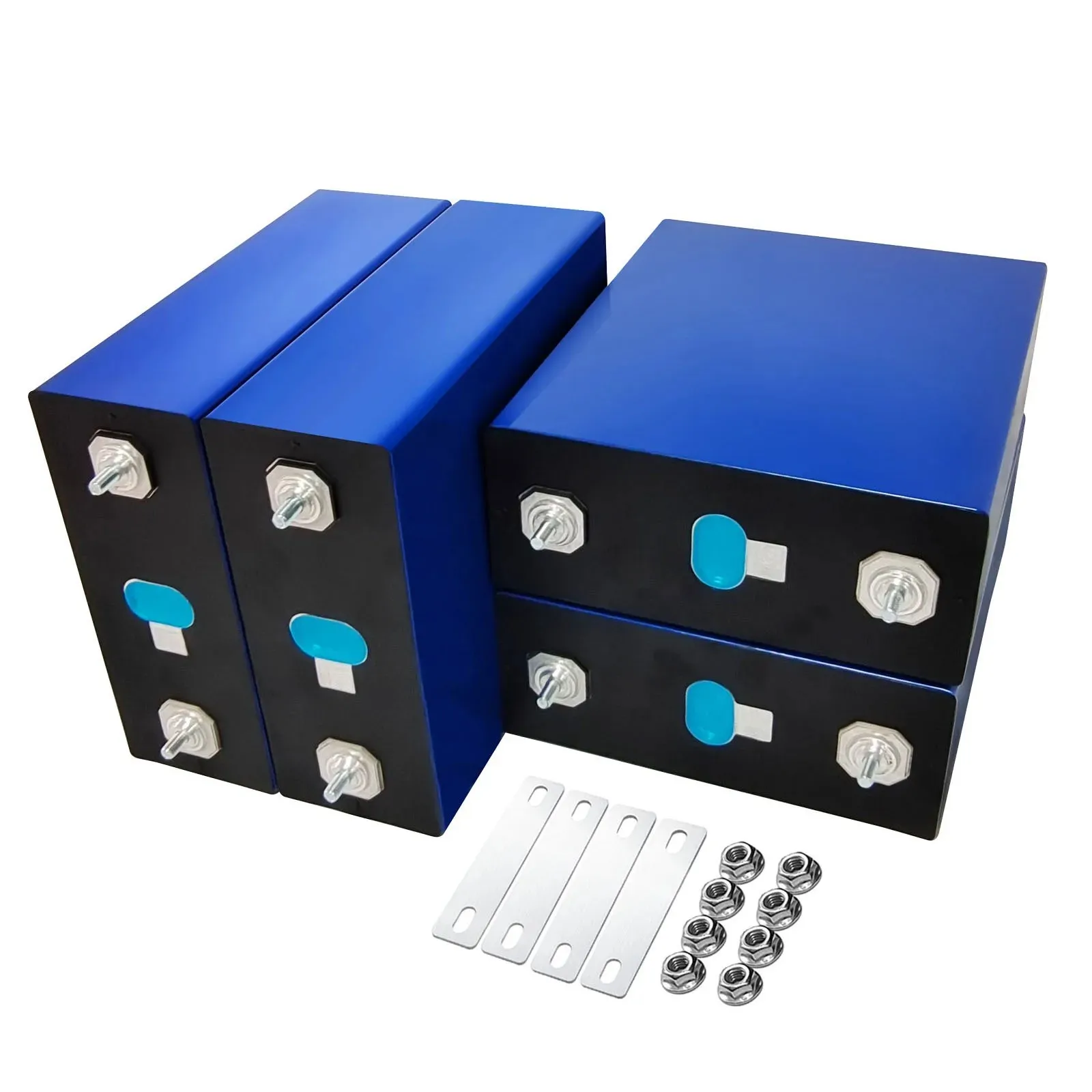 

Аккумуляторные элементы LiFePO4 класса А, 3.2В 340Ач, высокопроизводительные призматические LFP-ячейки для солнечных систем накопления энергии (ESS) и систем хранения возобновляемой энергии