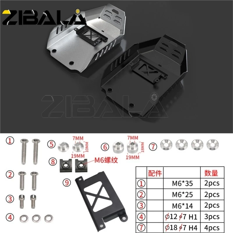 800MT 2025 Motore Telaio Guard Per CFMOTO CF 800 MT 800 Sport MT800 Piastra Paramotore In Alluminio Pancia Crash Protezione Accessori