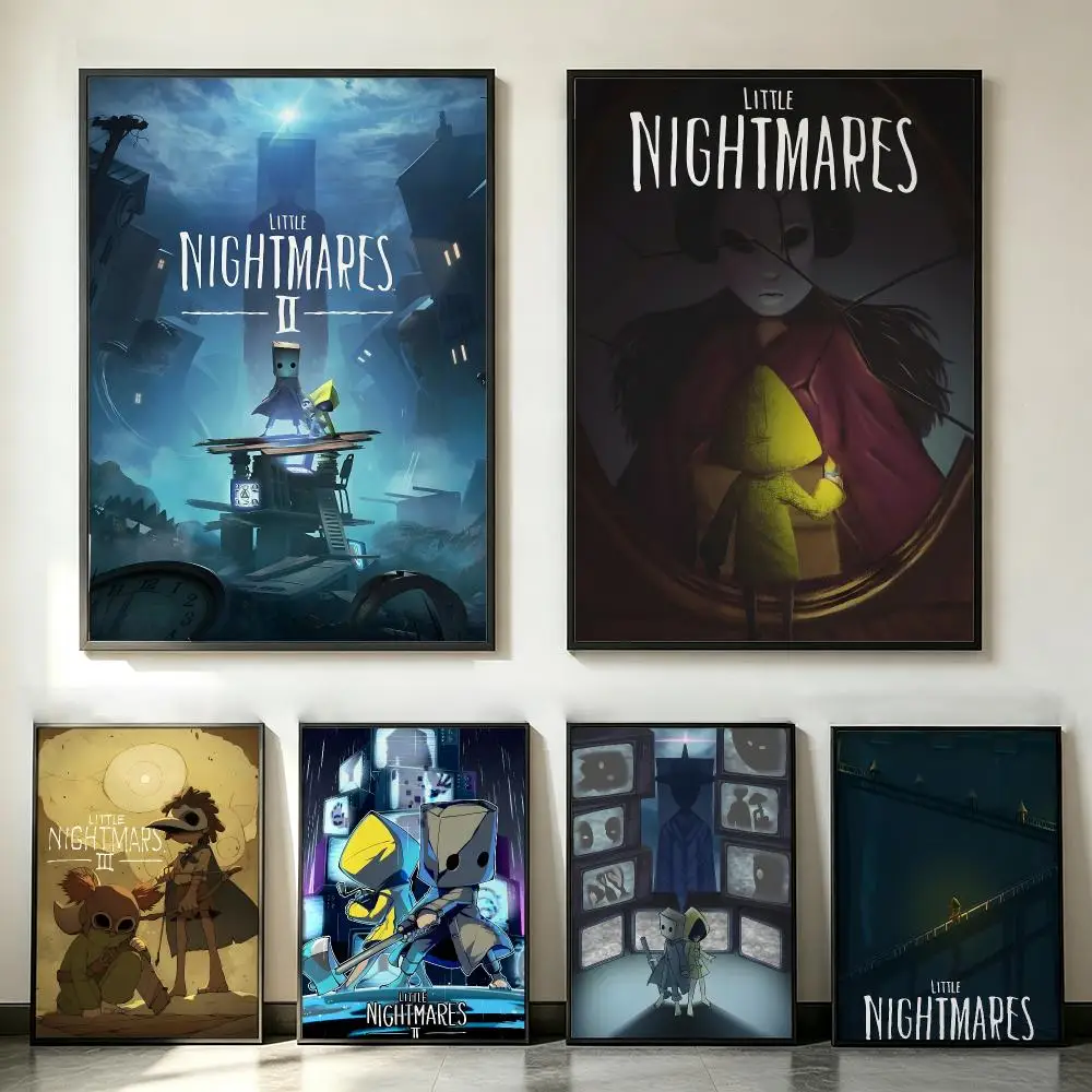 game Little Nightmares Poster Poster HD Trendy SelfAdhesive Wall Art Print For Living Room Bedroom Dorm Office Home Gift