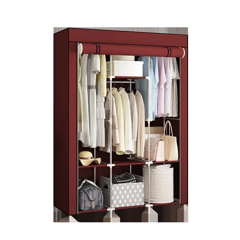 ##For New Simple Wardrobe Non-Woven Fabric Storage Clothes Multi-Layer Dustproof Foreign Trade