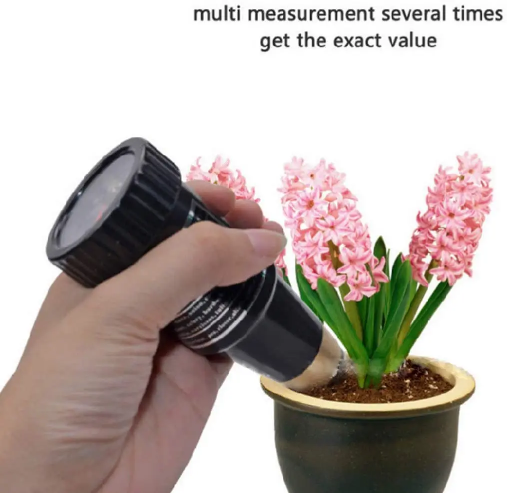 High Precision Soil Tester Portable Soil PH Detector Garden PH Meter Plant Soil Hygrometer