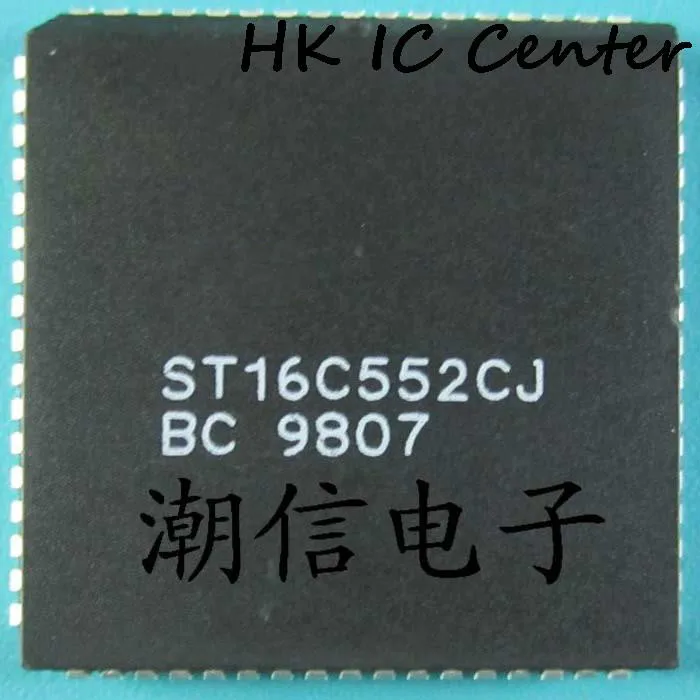 1PCS ST16C552CJ ST16C552 PLCC68 100% NEW Original  In Stock IC NEW