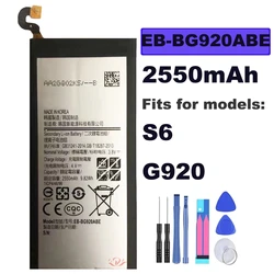 For Samsung Galaxy S6 EB-BG920ABE original battery, mobile phone battery replacement repair parts, free tools