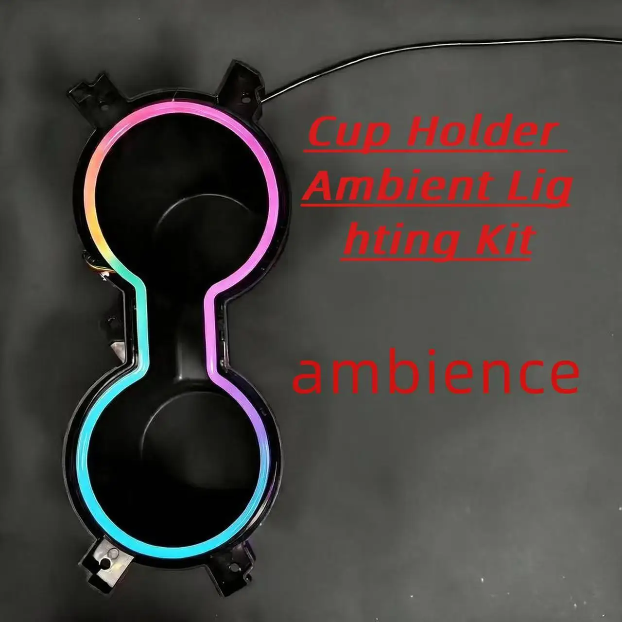 Cup Holder Ambient Light Kit LED Interior Trim Light for Honda Civic CVT 2022 2023 2024 2025 2026