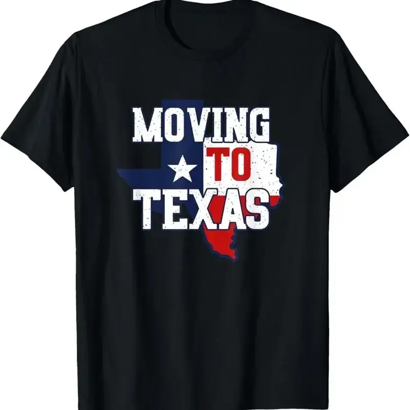 New Limited Moving To Texas Texan Pride Going Away Travel T Shirt