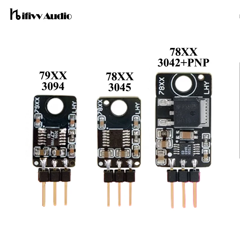 Hifi DIY Direct Insertion Three Terminal Linear Voltage Stabilizing IC Chip LT3045 LT3042+PNP LT3094 Upgrade LM78 79 LM317 337