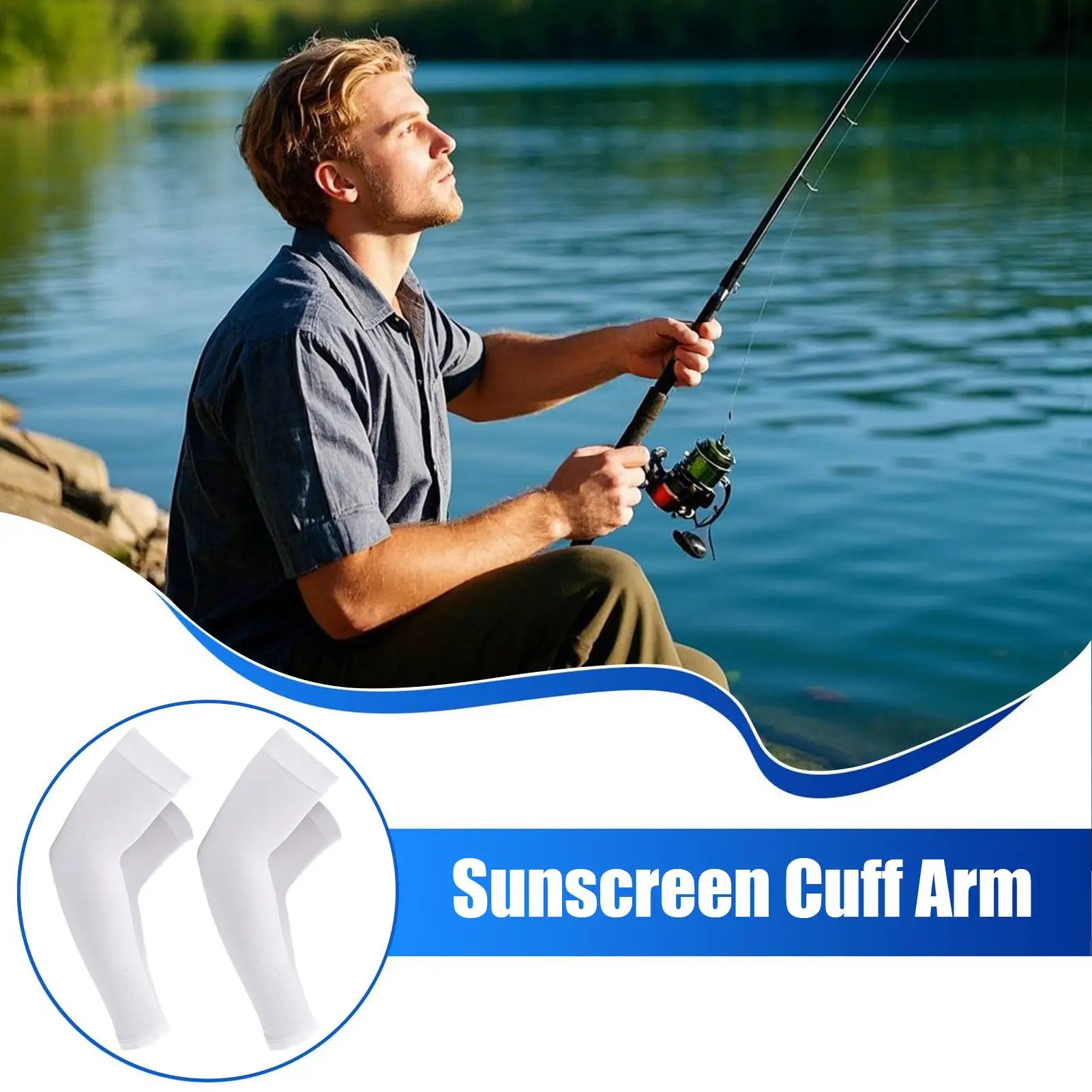

Cooling Sun Protection Arm Sleeves Comfortable Cooling Forearm Cover For Women Skin-Friendly Lightweight Sun Protection Arm