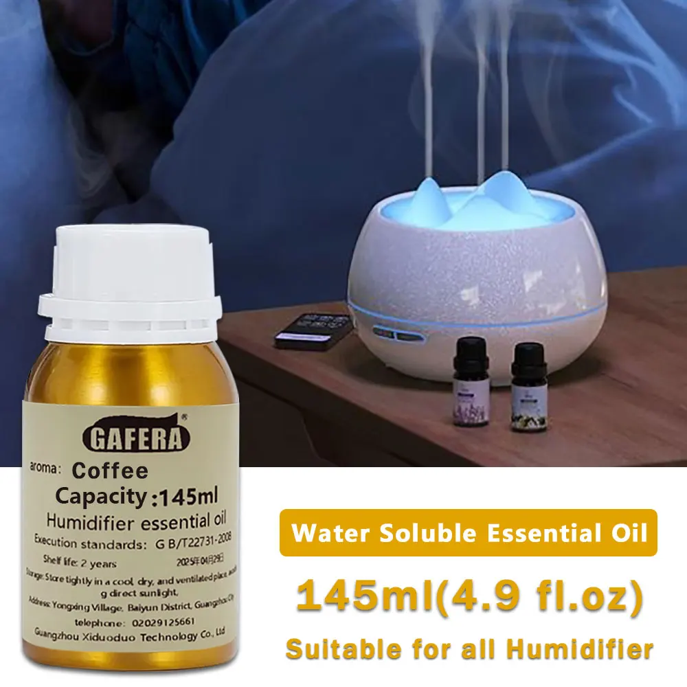 

GAFERA 145ml(4.9 fl.oz) Coffee/Black Opium/Rose Humidifier Essential Oils - For Car Humidifier & Fragrant Stone & Fragrant Wood