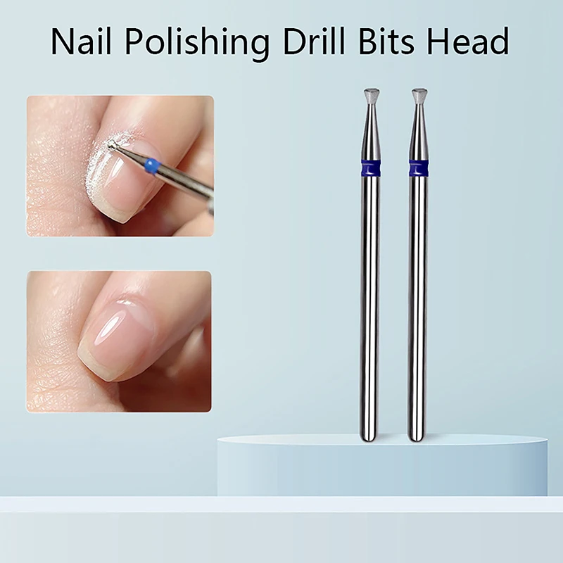 Diamond Nail Drill Bits, 3/32 Inch Cuticle Bit for Nail Drill,Drill Nails Manicure Pedicure Remover Tools for Acrylic Gel Nails