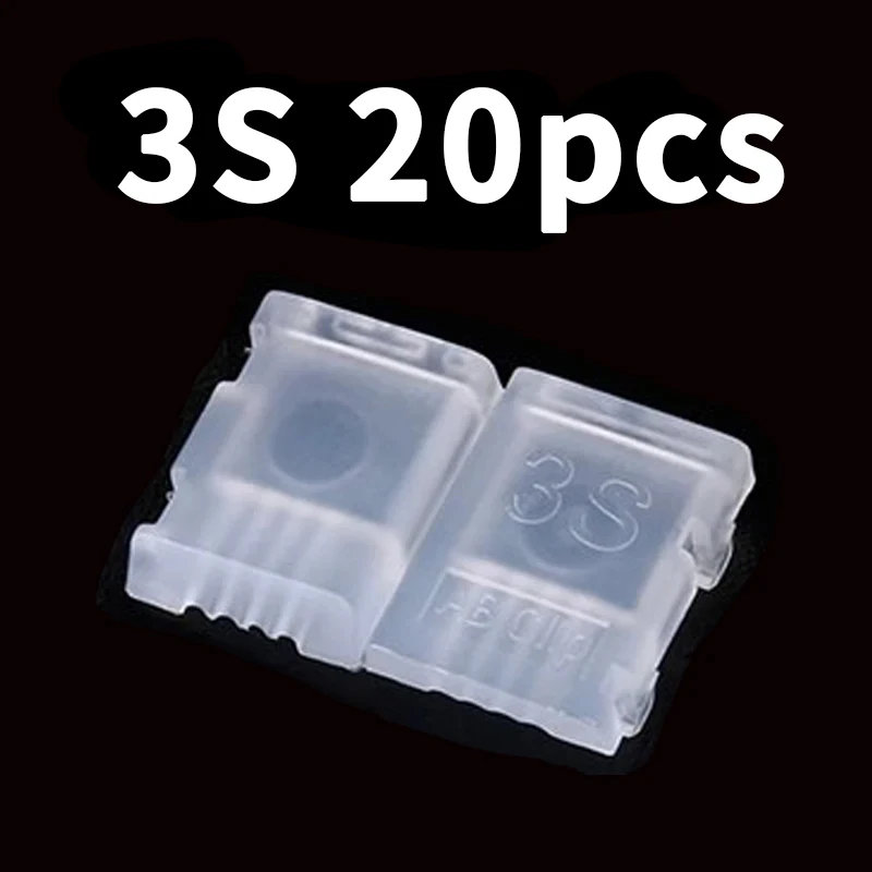 10/20 Stück/Set 2S 3S 4S 5S 6S JST-XH Ausgleichsanschluss-Schutzkappen AB-Clips für RC Lipo-Akkus