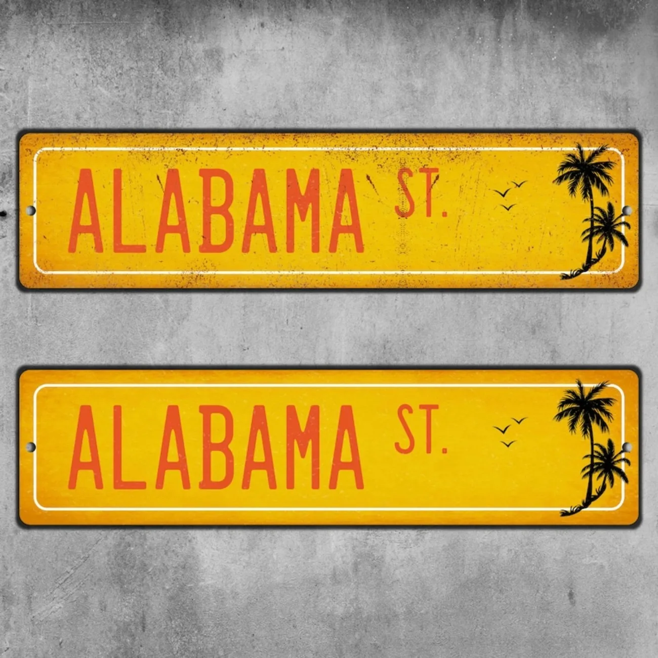 Personalized Aluminum Street Sign - Custom Road Plaque, US Home/Farmhouse/Office Decor.