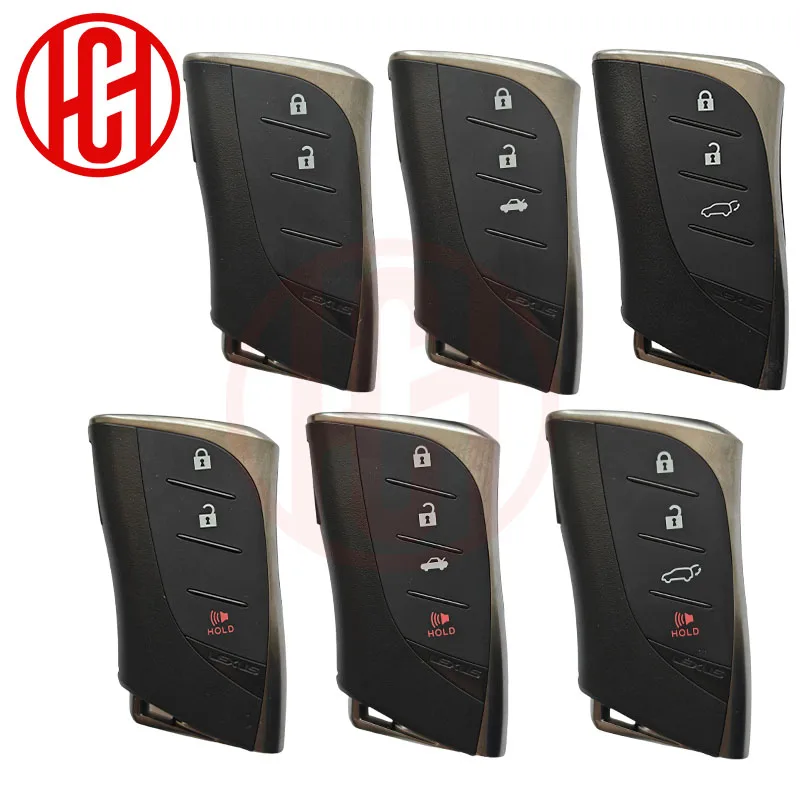 Remote Car Key Shell Case Fit For Lexus NEW RX ES350 IS500 UX LC GX460 LX570 Remote Car Key Shell Case Fob