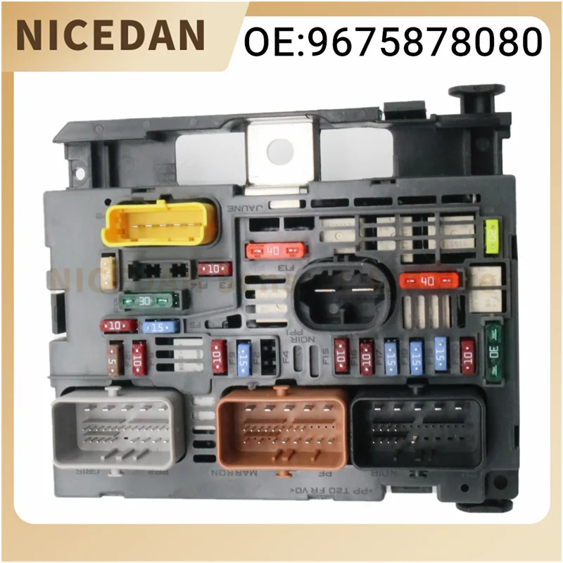 

9675878080 Engine Fuse Box BSM-R03-00 For Citroen Peugeot Fiat Scudo JUMPY 2.0 Cars accessories 9807028680