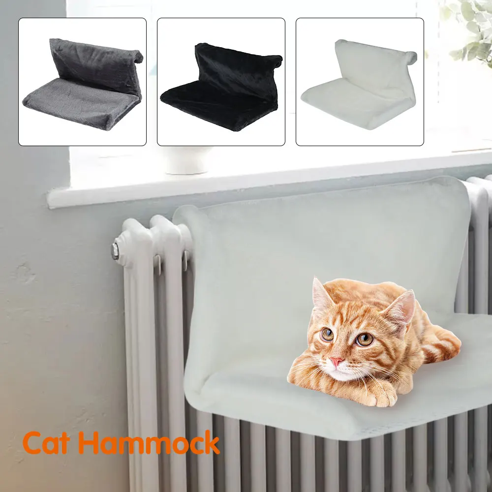 Hanging Cat Bed Removable Cat Hammock Pet Luxury Radiator Beds Nest With Strong Durable  Warm Basket Cat Accessories Pet Supplie