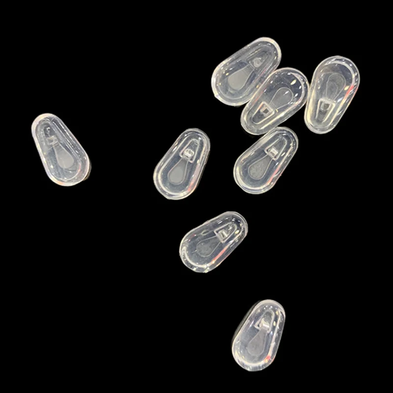 5 Paar Brillen-Nasenpads aus superweichem Silikon zum Aufstecken, Silikon-Nasenpolster mit Luftkammer für optische Brillen – Detail 7