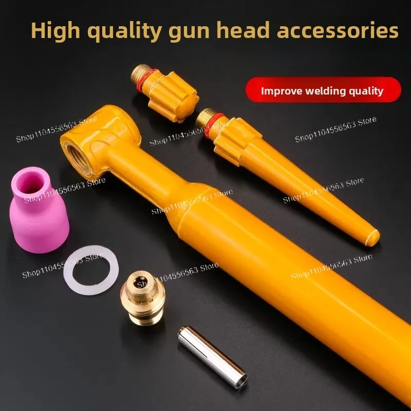 QQ300A-1 TIG Welding Torch, Cross-Valve Switch Silicone Tube, Non-High Frequency Arc Starting Torch, Special Welding Holder