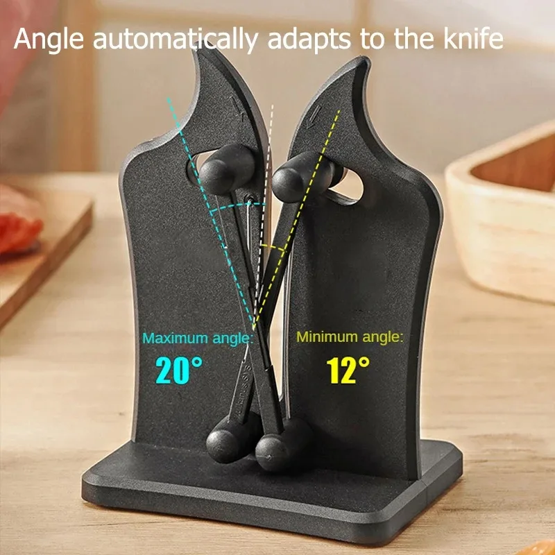 Safe & Easy Kitchen Knife Sharpener 4