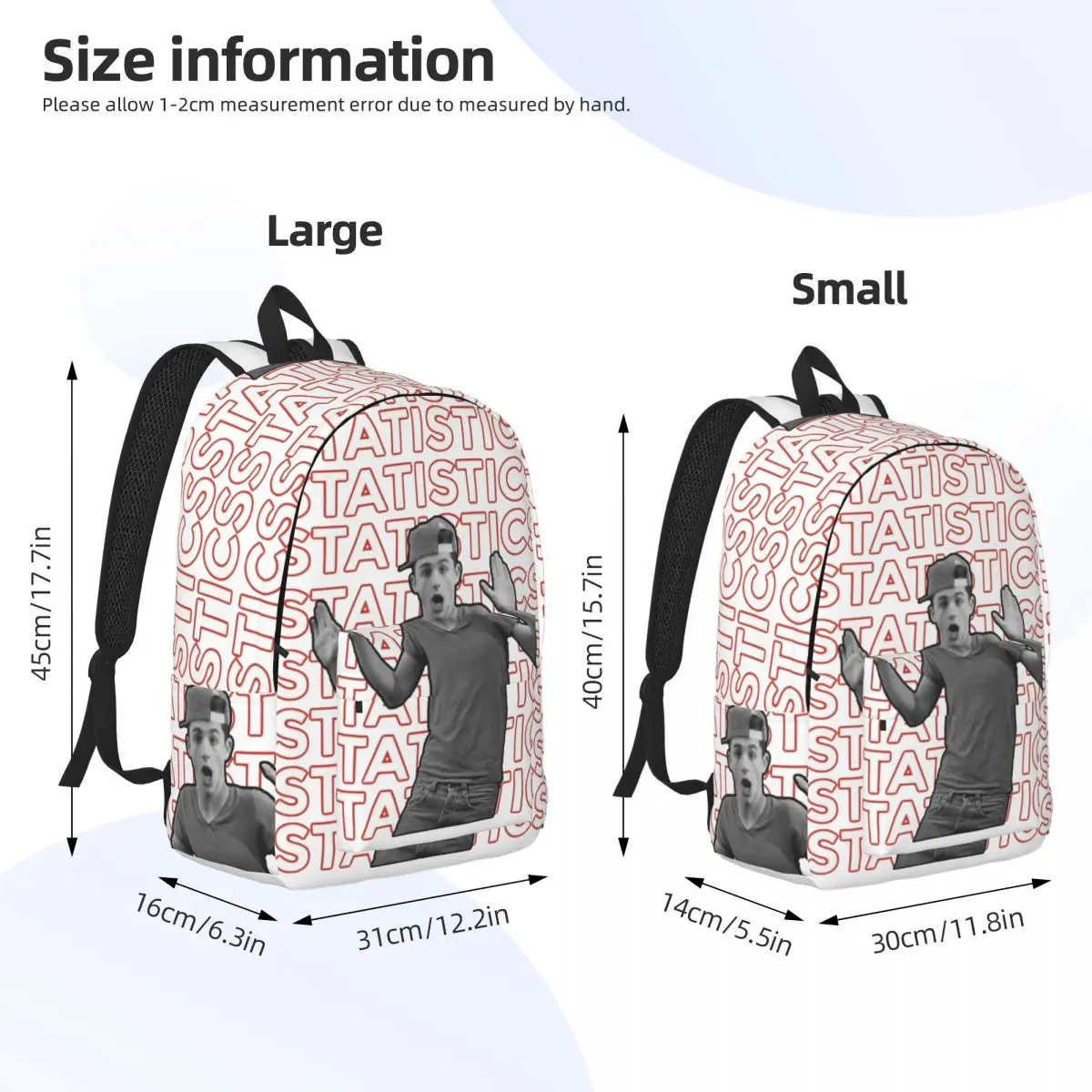 Mochila ligera de lona para ordenador portátil para hombre y mujer, bolsa de viaje para senderismo y escuela secundaria, a la moda