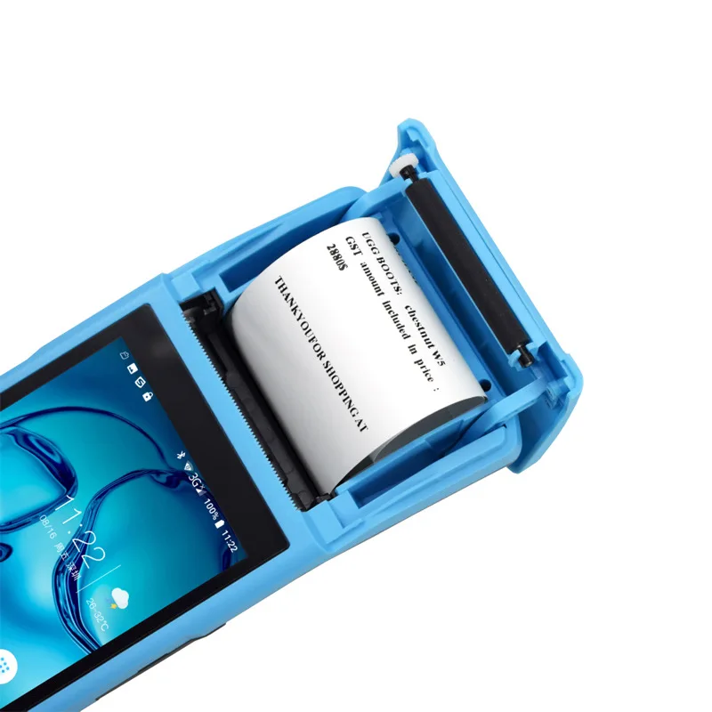 

Pos Terminal Android PDA Handheld Cash Register Device Receipt Bill Printer WIFI BT Mobile Wireless with Printer 58mm SP-6100