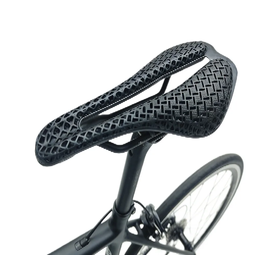 

Сверхлегкое карбоновое седло для шоссейного велосипеда с 3D принтом 245x135 мм, гравийное велосипедное сиденье MTB, удобная подушка