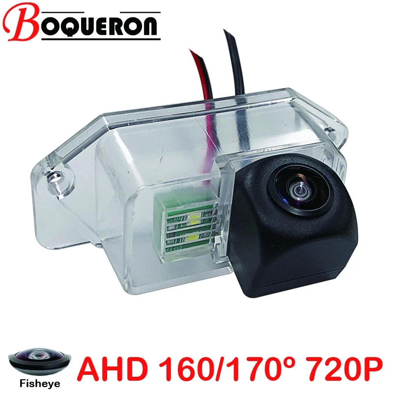 

Fisheye 170 Degree AHD 720P HD Car Vehicle Rear View Reverse Camera For Mitsubishi Outlander Airtrek Shogun Pinin Montero iO