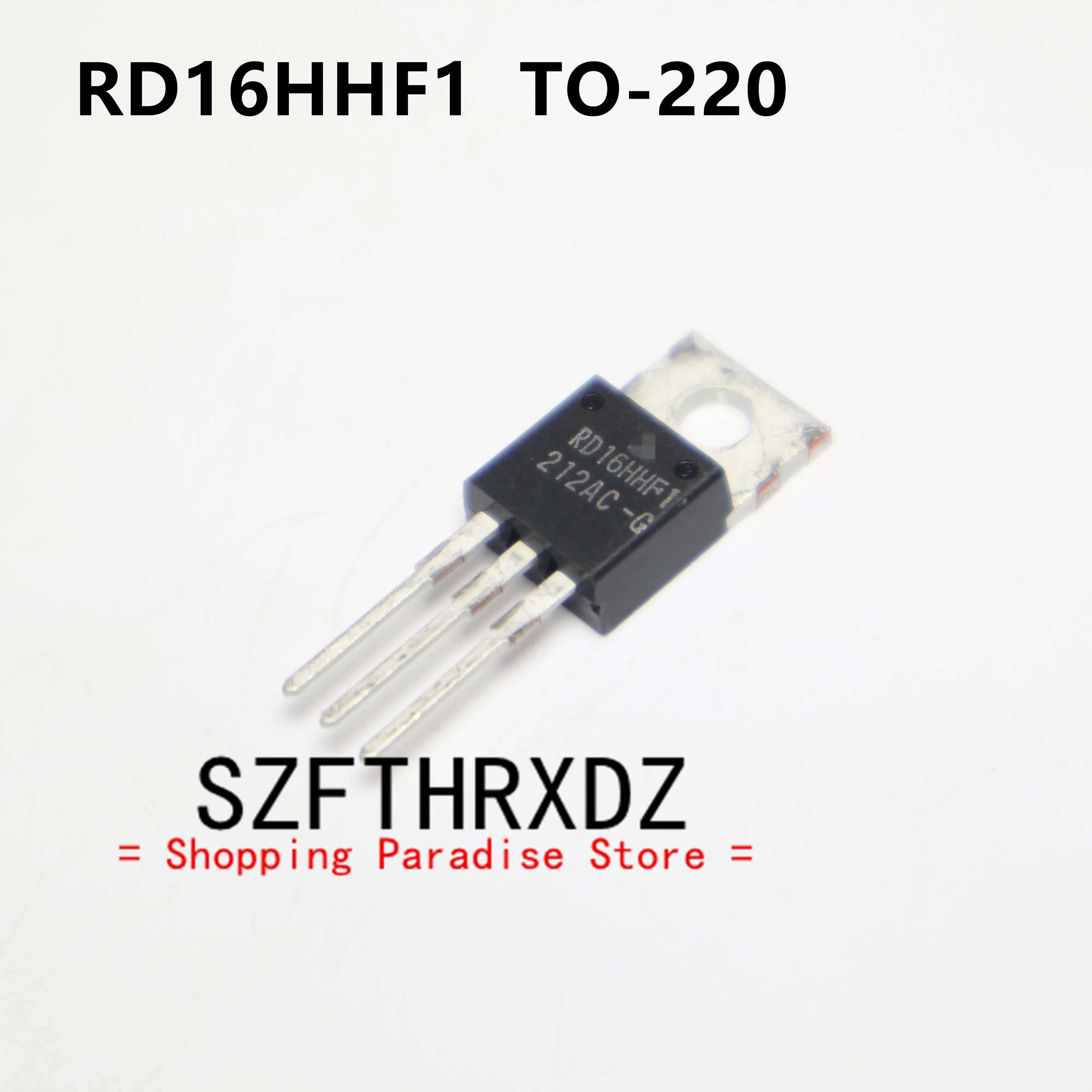 SZFTHRXDZ 10pcs 100%  New Imported Original RD16HHF1-101 RD16HHF1 RD16HHFI TO-220 Radio Frequency Transistor ( Japan)