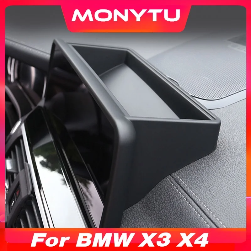 Accessories Central Control Dashboard Navigation Screen Rear Storage Box Tray For BMW X3 G01 X4 G02 BMW ix3 2022-2023