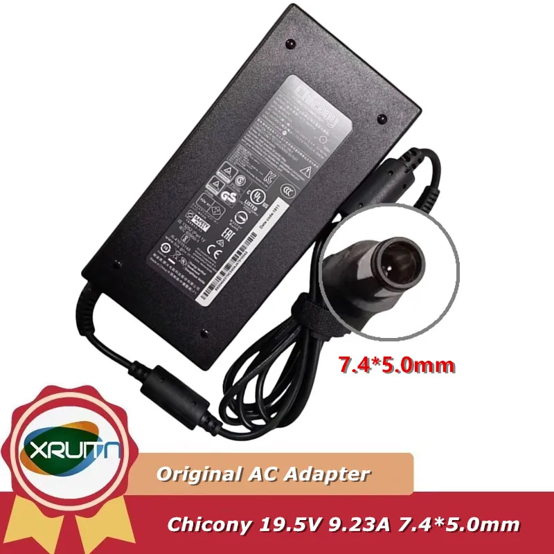 

Оригинальный адаптер переменного тока Chicony A15-180P1A 180 Вт 19,5 В 9,23 А A180A012L Зарядное устройство для Msi GL63 GP63 LEOPARD GP75 GL73 MS-1GP5 GE63 OEM