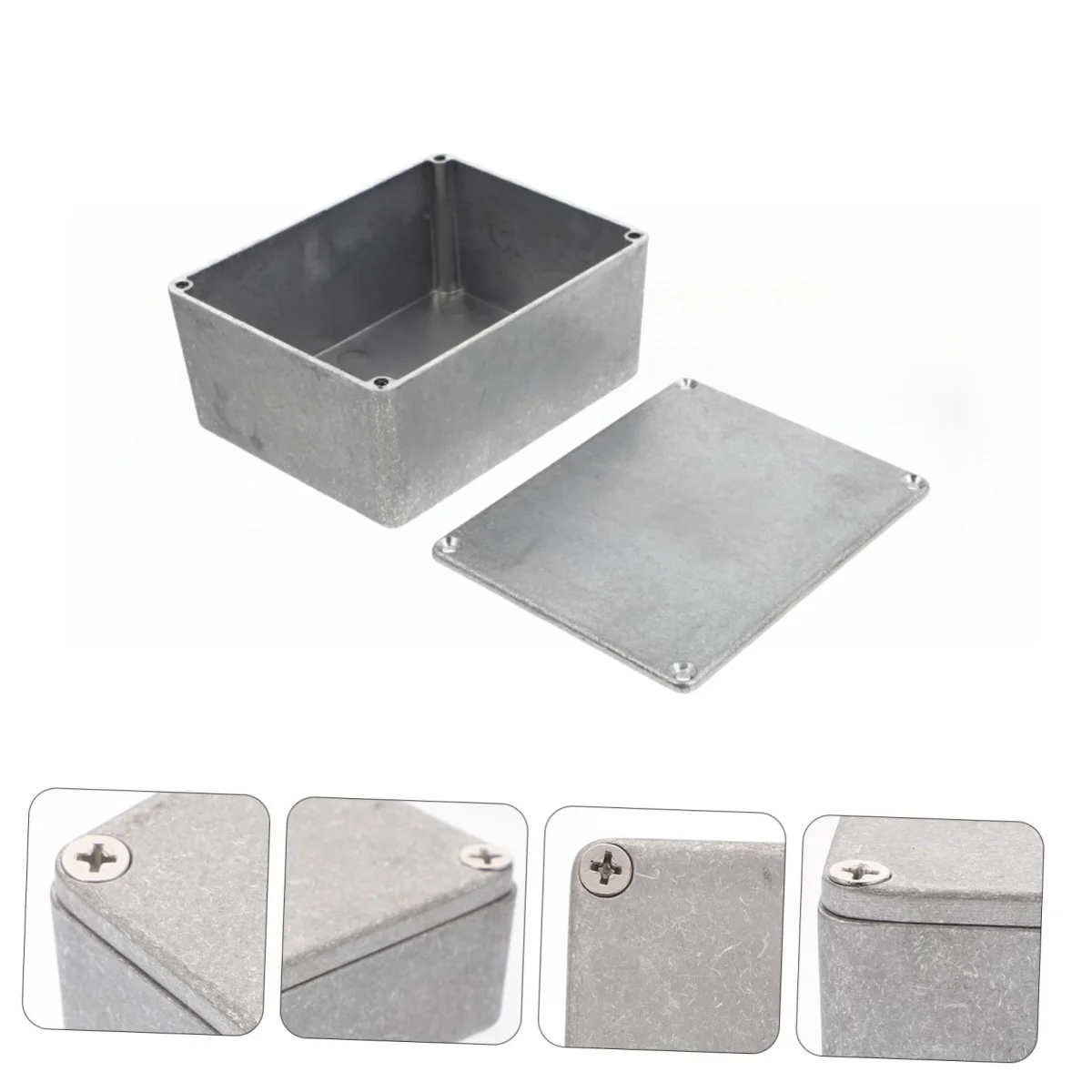 Boîte en aluminium de pédale d'effet de guitare de Style 1590C/avec boîtier de vis boîtier de pédale d'effets boîtier de boîte de pédale pour accessoire de guitare